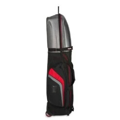 BagBoy T-10 Travel Cover -Hybrids Forcesgolf Shop bagboy t 10 travel cover black red side