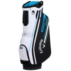Callaway 2023 Chev 14 Cart Bag -Hybrids Forcesgolf Shop callaway 2023 chev 14 cart bag white black cyan itempicture