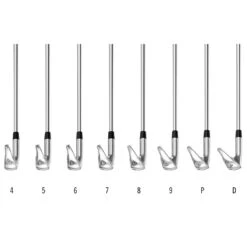 Cleveland Launcher XL Complete Set 22 Cleveland Launcher XL Complete Set -Hybrids Forcesgolf Shop cleveland launcher xl irons lineup toe itempicture