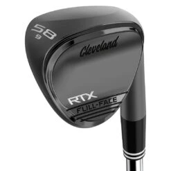 Cleveland RTX Full-Face Black Satin Wedge 8 Cleveland RTX Full-Face Black Satin Wedge -Hybrids Forcesgolf Shop cleveland rtx full face black satin wedge 3quarter itempicture