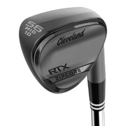 Cleveland RTX ZipCore Black Satin Wedge -Hybrids Forcesgolf Shop cleveland rtx zipcore black satin wedge 1 2
