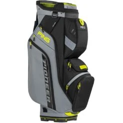 Ping Pioneer Cart Bag -Hybrids Forcesgolf Shop ping 2024 pioneer cart bag iron black neon yellow itempicture