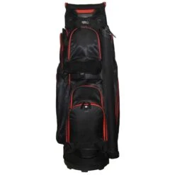 RJ Sports Mission Cart Bag -Hybrids Forcesgolf Shop rj sports mission cart bag black red front itempicture