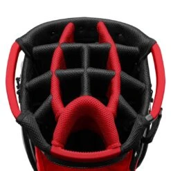 Srixon Premium Cart Bag 9 Srixon Premium Cart Bag -Hybrids Forcesgolf Shop srixon 2023 premim cart bag red black top itempicture