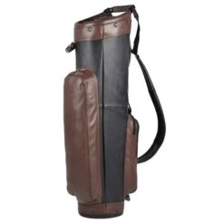 Sun Mountain Leather Cart Bag -Hybrids Forcesgolf Shop sun mountain 2019 leather cart bag black brown 02