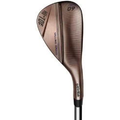 TaylorMade Hi-Toe 3 Brushed Copper Wedge -Hybrids Forcesgolf Shop taylormade hi toe 3 brushed copper wedge standard bounce sole itempicture