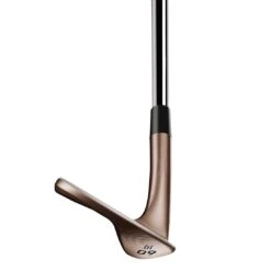 TaylorMade Hi-Toe 3 Brushed Copper Wedge -Hybrids Forcesgolf Shop taylormade hi toe 3 brushed copper wedge standard bounce toe itempicture