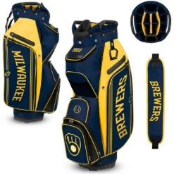 Team Effort MLB Bucket III Cooler Cart Bag -Hybrids Forcesgolf Shop team effort mlb bucket 3 cooler cart bag milwaukee brewers itempicture