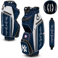 Team Effort MLB Bucket III Cooler Cart Bag -Hybrids Forcesgolf Shop team effort mlb bucket 3 cooler cart bag new york yankees itempicture