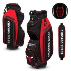 Team Effort NBA Bucket III Cooler Cart Bag -Hybrids Forcesgolf Shop team effort nba bucket 3 cooler cart bag chicago bulls itempicture