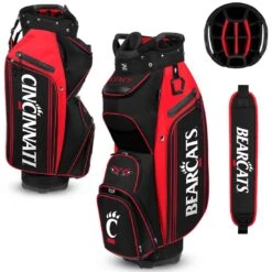 Team Effort NCAA Bucket III Cooler Cart Bag -Hybrids Forcesgolf Shop team effort ncaa bucket 3 cooler cart bag cincinnati bearcats itempicture
