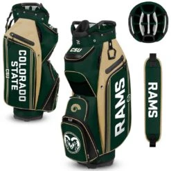 Team Effort NCAA Bucket III Cooler Cart Bag -Hybrids Forcesgolf Shop team effort ncaa bucket 3 cooler cart bag colorado state rams itempicture