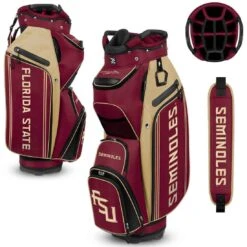 Team Effort NCAA Bucket III Cooler Cart Bag -Hybrids Forcesgolf Shop team effort ncaa bucket 3 cooler cart bag florida state seminoles itempicture