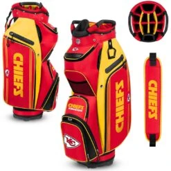 Team Effort NFL Bucket III Cooler Cart Bag -Hybrids Forcesgolf Shop team effort nfl bucket 3 cooler cart bag kansas city chiefs itempicture