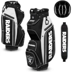 Team Effort NFL Bucket III Cooler Cart Bag -Hybrids Forcesgolf Shop team effort nfl bucket 3 cooler cart bag las vegas raiders itempicture