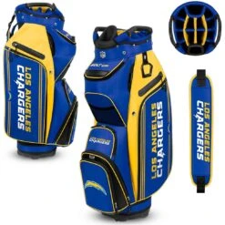 Team Effort NFL Bucket III Cooler Cart Bag -Hybrids Forcesgolf Shop team effort nfl bucket 3 cooler cart bag los angeles chargers itempicture