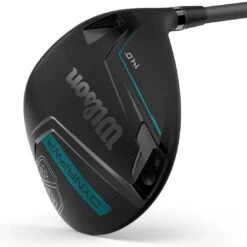 Wilson Staff Wilson Women's Dynapower Titanium Driver -Hybrids Forcesgolf Shop wilson womens dynapower driver toe down itempicture