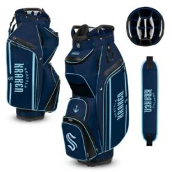 Team Effort NHL Bucket III Cooler Cart Bag -Hybrids Forcesgolf Shop wincraft nhl bucket iii cooler cart bag seattle kraken