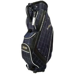 XXIO Lightweight Caddy Cart Bag -Hybrids Forcesgolf Shop xxio lightweight caddy bag navy check itempicture
